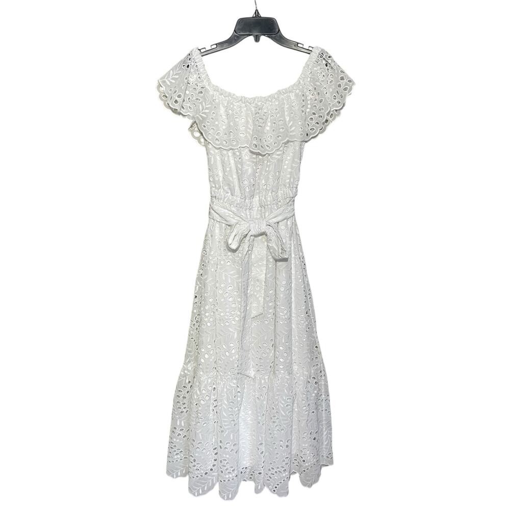 Lilly Pulitzer Geri Dress Eyelet Boho Romantic Embroidered - Picture 2 of 12
